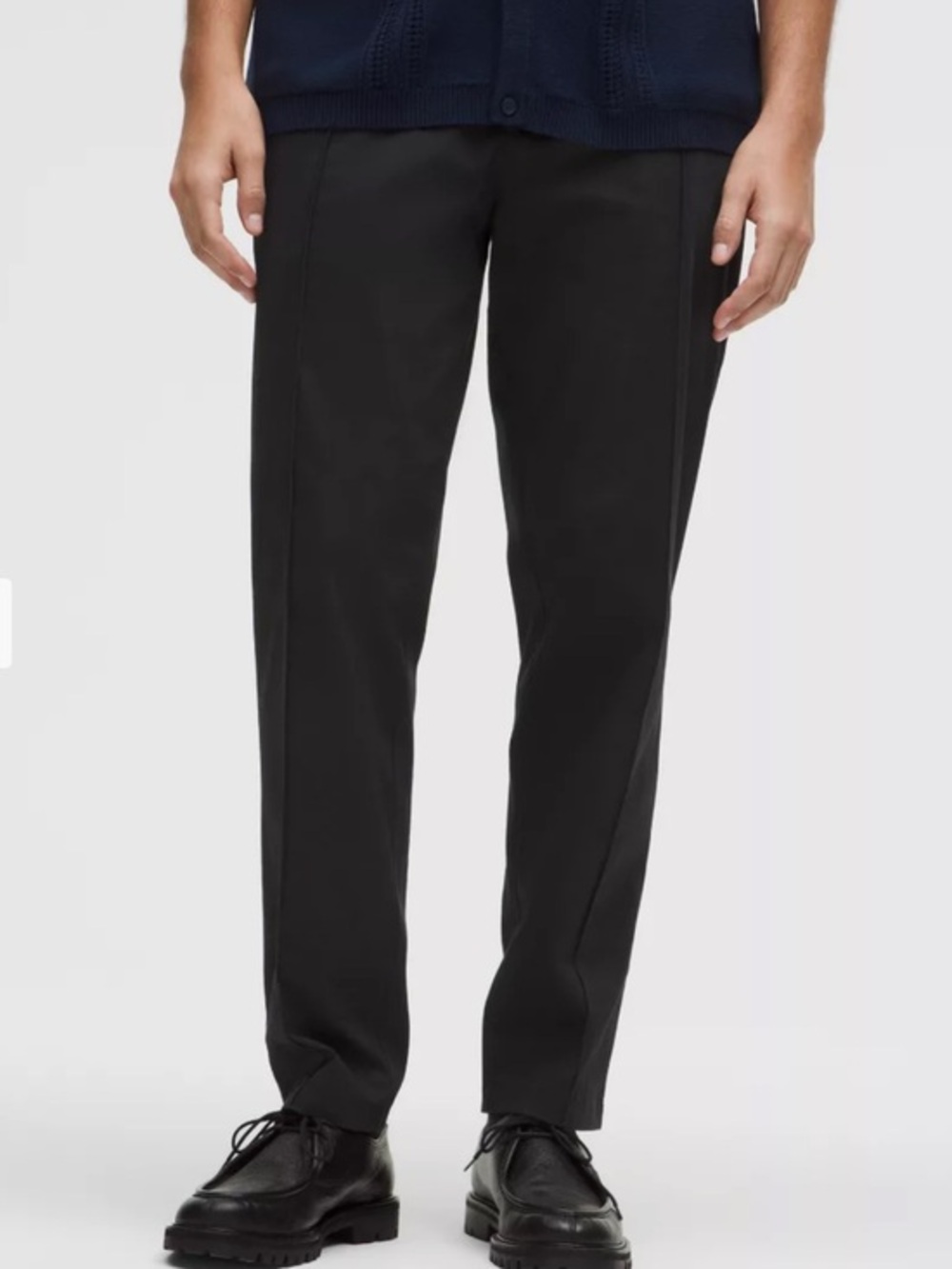 Lululemon Mens Cotton Twill Pintuck Pull On Pant 31" - Small